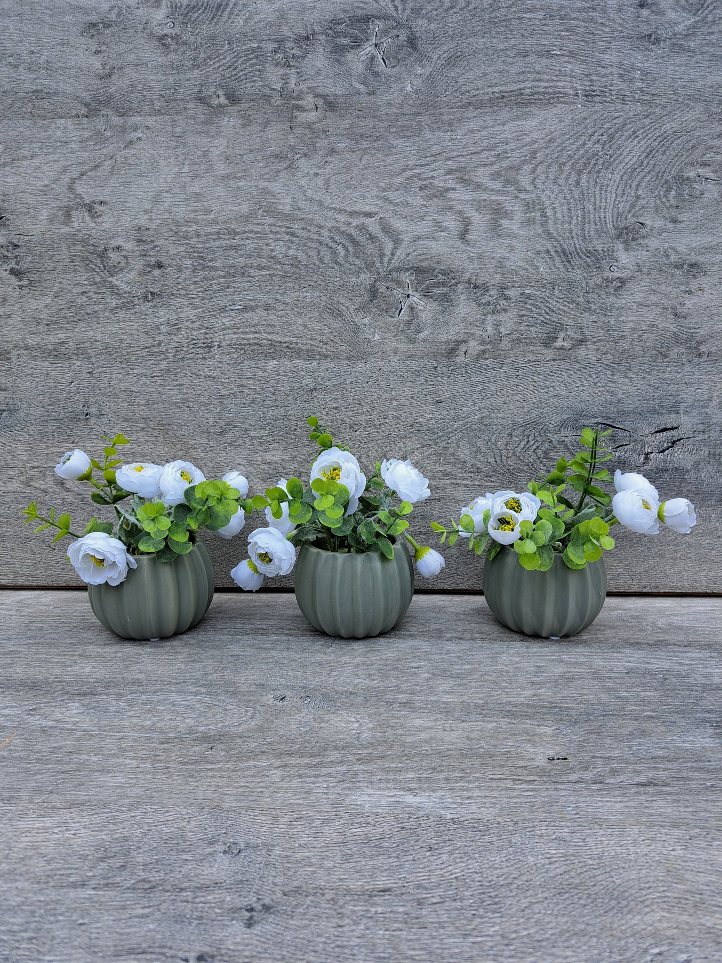 An Artificial Peony Rose Flowers in the Pot for Office or Home Deco
