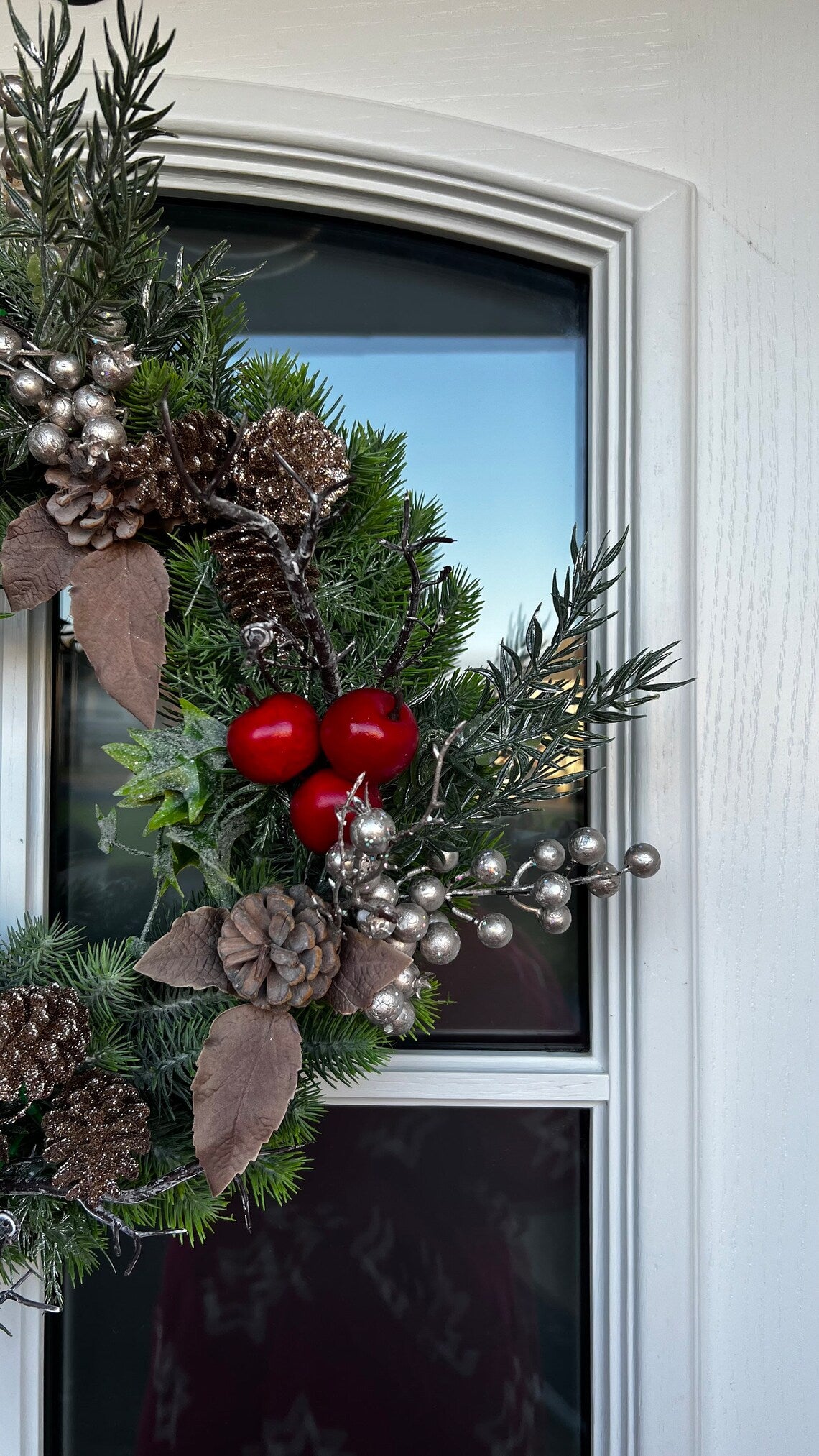Artificial Wreath for Door or Wall Decoration