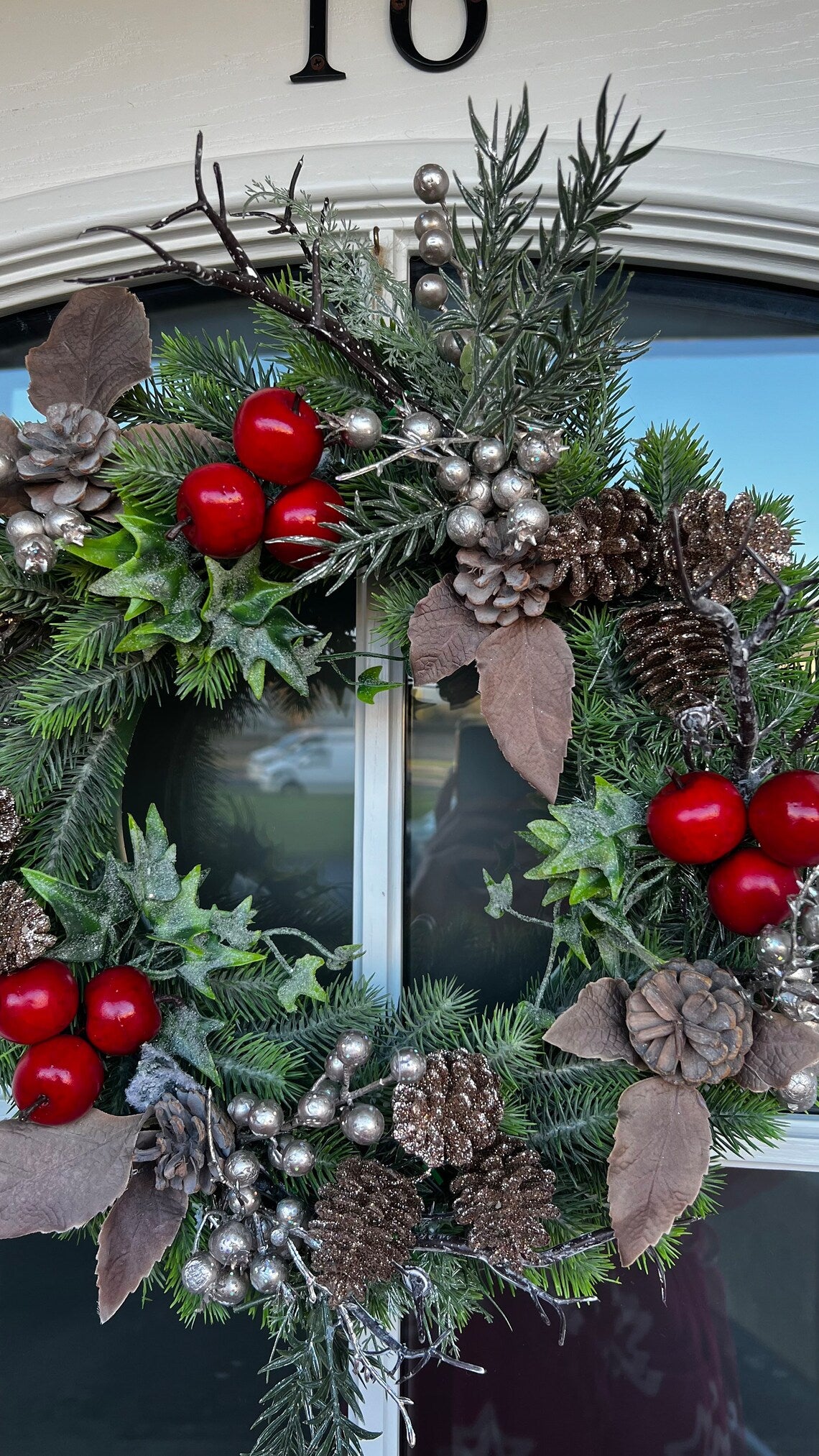 Artificial Wreath for Door or Wall Decoration