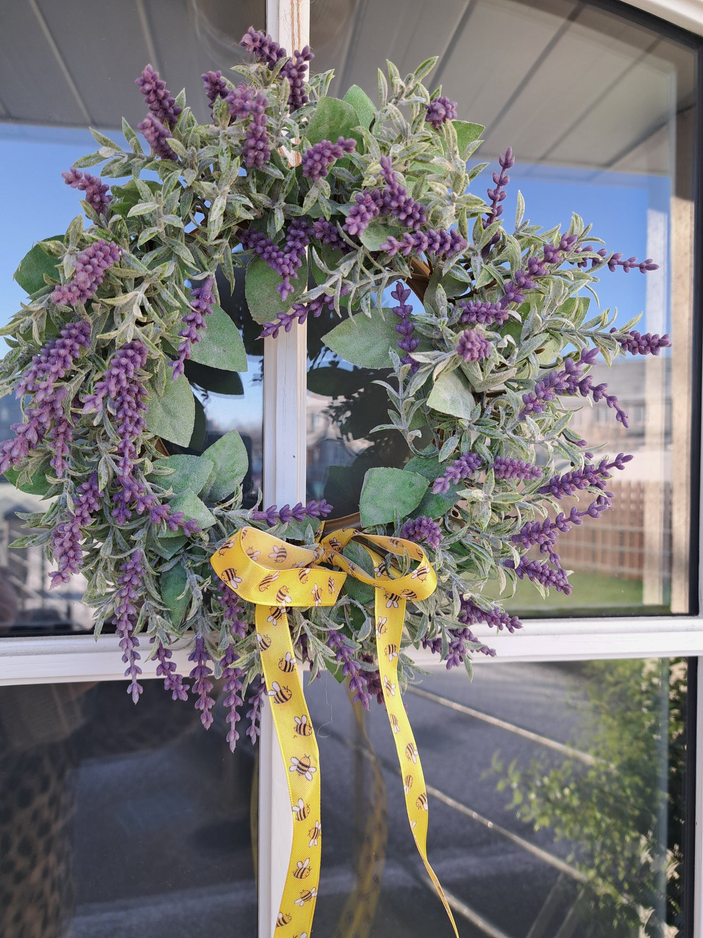 Lavender Round Wreath