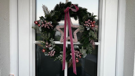Winter Wreath for Door or Wall Decoration